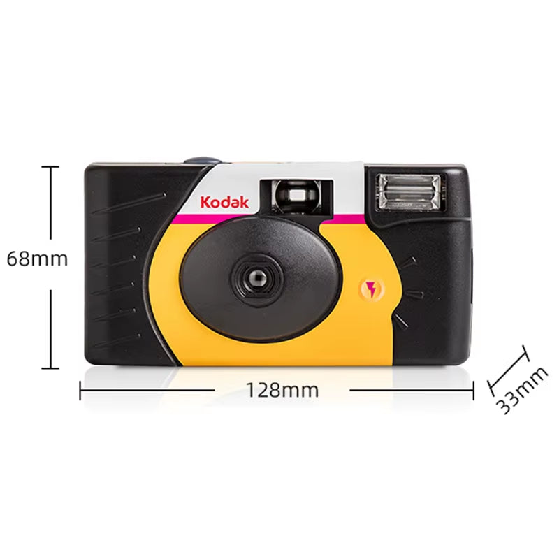 Original 1-5 Pcs  HD Power Flash 39 Photos  Film Camera ISO 800 One Time Disposable Film Camera Point and Shoot Camera