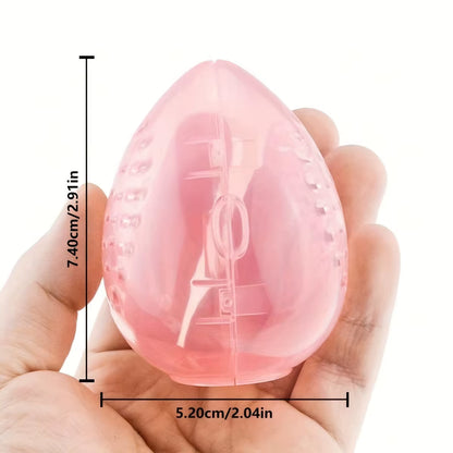 Makeup Sponge Case Beauty Blender Holder Puff Case Make up Accessories Cosmetics Holder Empty Cosmetic Transparent Puffs Box