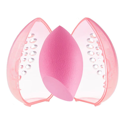 Makeup Sponge Case Beauty Blender Holder Puff Case Make up Accessories Cosmetics Holder Empty Cosmetic Transparent Puffs Box