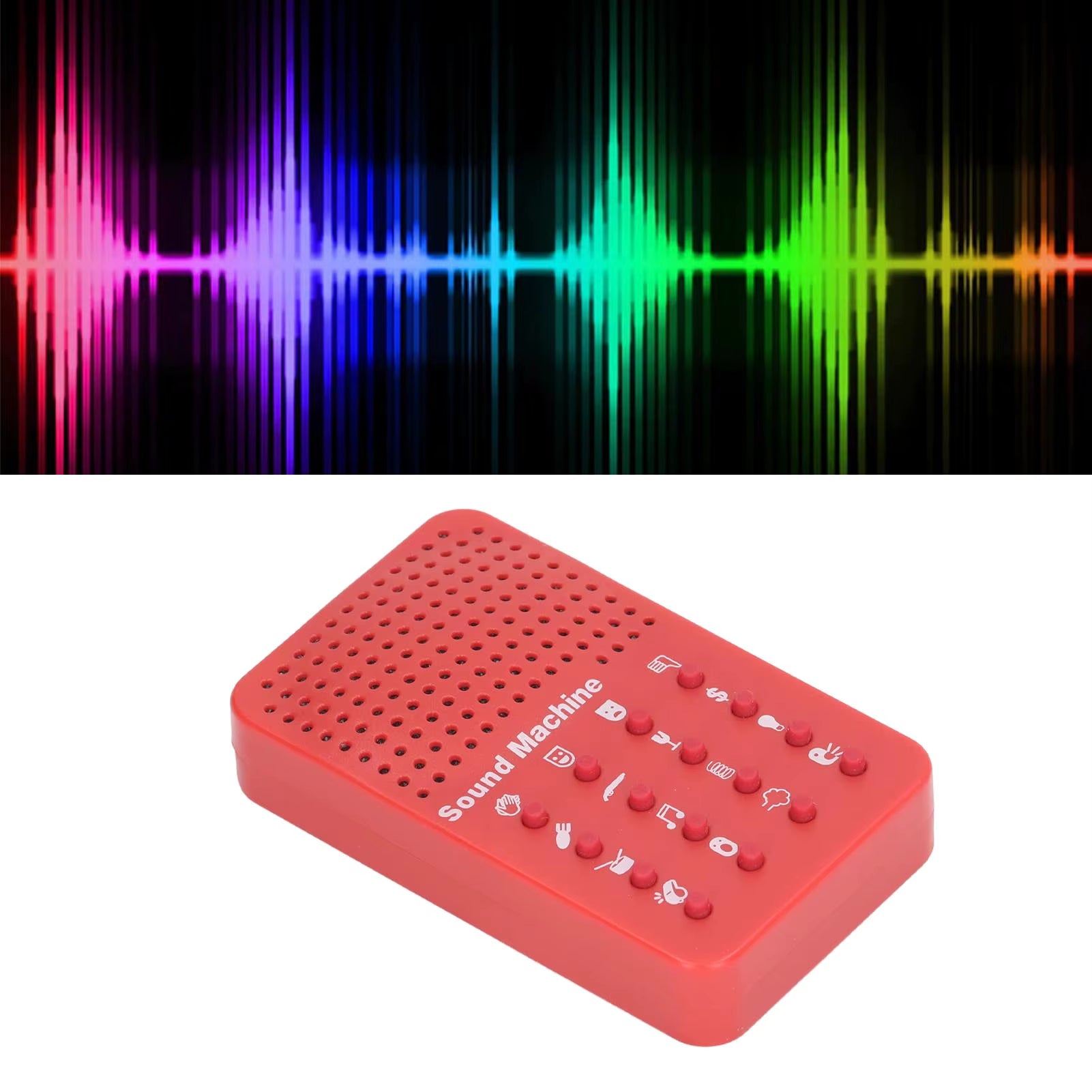 Funny Sound Effects Machine Funny Sound Maker Machine with 16 Sound Effects Portable Electronic Novelty Funny Noise Maker