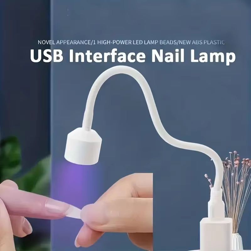 Mini Nail Dryer Uv Led Nail Lamp Foldable Curing Lights Desk Lamp for Nail Gel Polish Quick Dry Nail Art Dryer Manicure