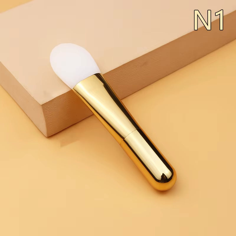 Silicone Facial Mask Brush Soft Hair Facial Mask Brush Brush Applicator for Facial Mask Beauty Salon Brushes Makeup Tools