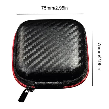 6-1Pcs Earphones Storage Bag Wired Headphones EVA Zipper Storage Box Portable Hold Storage Case Container for KZ BA10 AS10 ES4