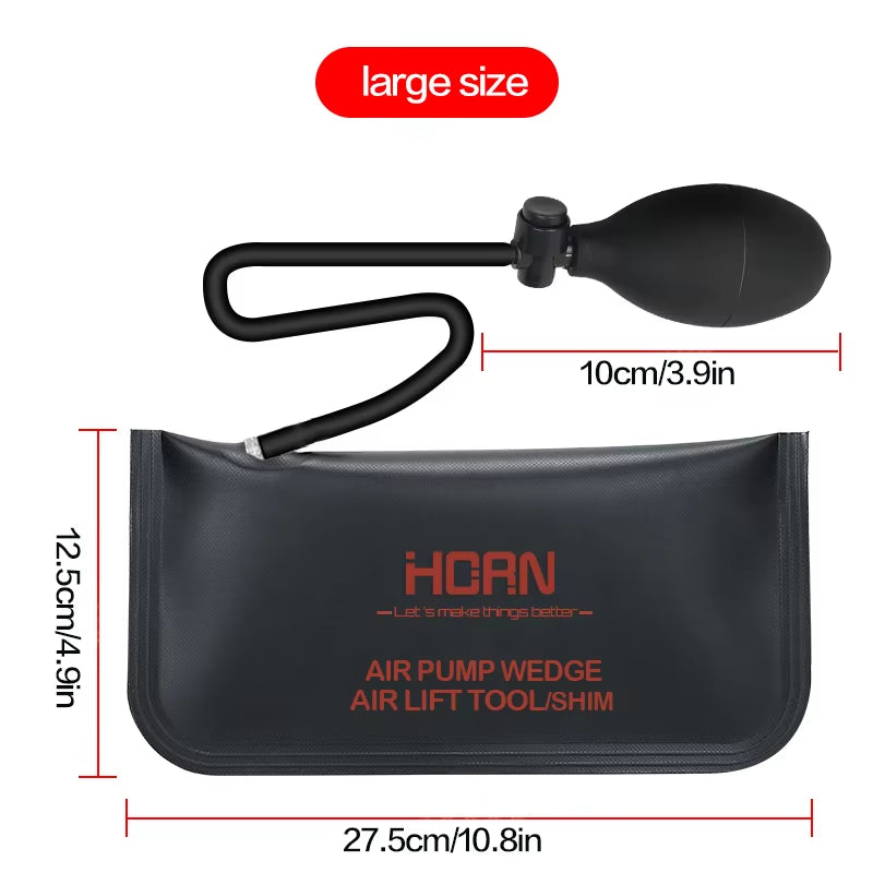 Air Pump Wedges Inflatable Airbag for Door Windows Car Powerful Installation Alignment Repair Tool Door Window Installation