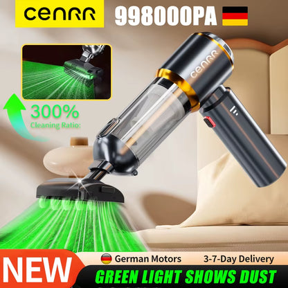 2025 NEW Car Vacuum Cleaner Powerful Mini 998000PA Portable Vacuum Cleaner for Home Appliance Handheld Blower Car Cleaner