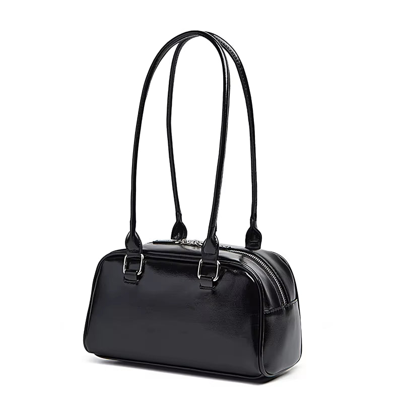 New Women'S Bag Bowling Bag 2024 New Niche Joker Boston Bag Tote Bag Underarm Shoulder Bag