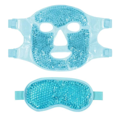 Cold Face Eye Masks Ice Face Mask Hot Cold Compress for Dark Circles Puffiness Cooling Face Masks for Women Man Skin Care Tools
