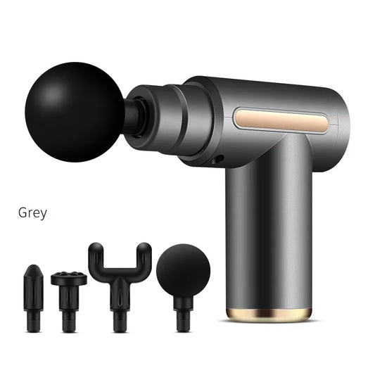 Massage Gun Muscle Relaxation Massage Equipment Neck Membrane Rob Cervical Spine Massage Instrument Mini Fascia Gun Wireless