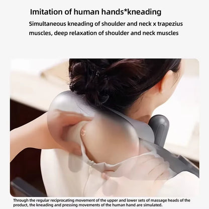 New  Mijia Smart Shoulder and Neck Massager Spa-Level Warm Heat Compress Shoulder and Neck Massager for Mi Home App
