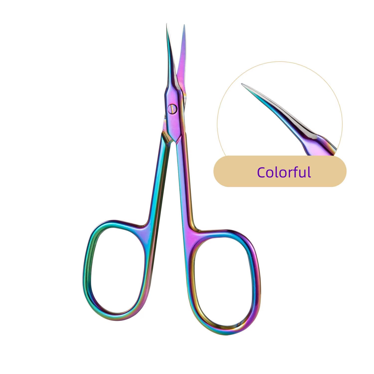 Stainless Steel Cuticle Scissors Nail Cuticle Clippers Trimmer Dead Skin Remover Manicure Pedicure Cutter Professional Tools