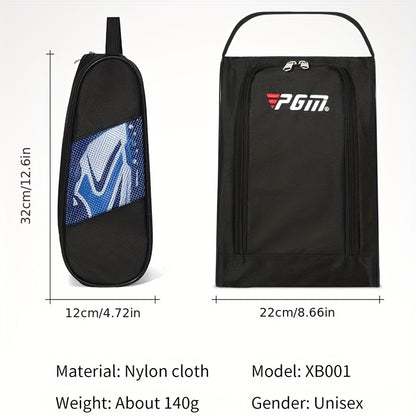 PGM Outdoor Golf Shoes Bags, Colorful Nylon Travel Zippered ConvenientSport Storage Bag XB001 Beauty Fashion