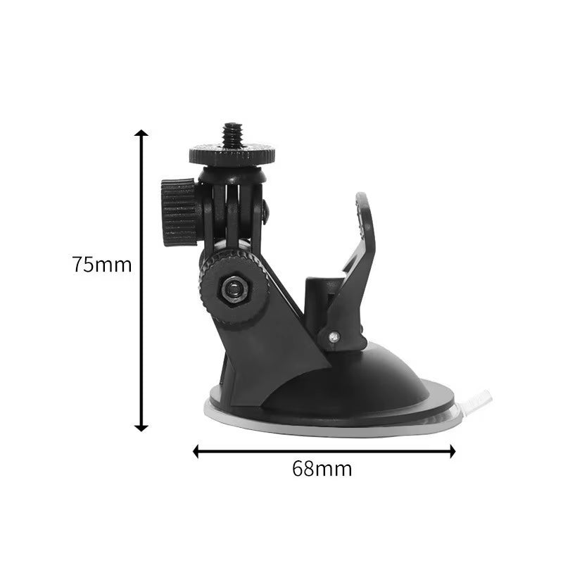 Suction Cup Camera Car Mount with Tripod Adapter Phone Holder for  Hero 13 12 11 10 9 8 DJI Osmo 360 Action 5 Pro 3 4 Insta