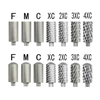 High Quality 6.6Mm Large Barrel and Smooth Top Carbide Nail Drill Bit 3/32" Tungsten Steel Carbidrel Pro Milling Cutter Nail Bit