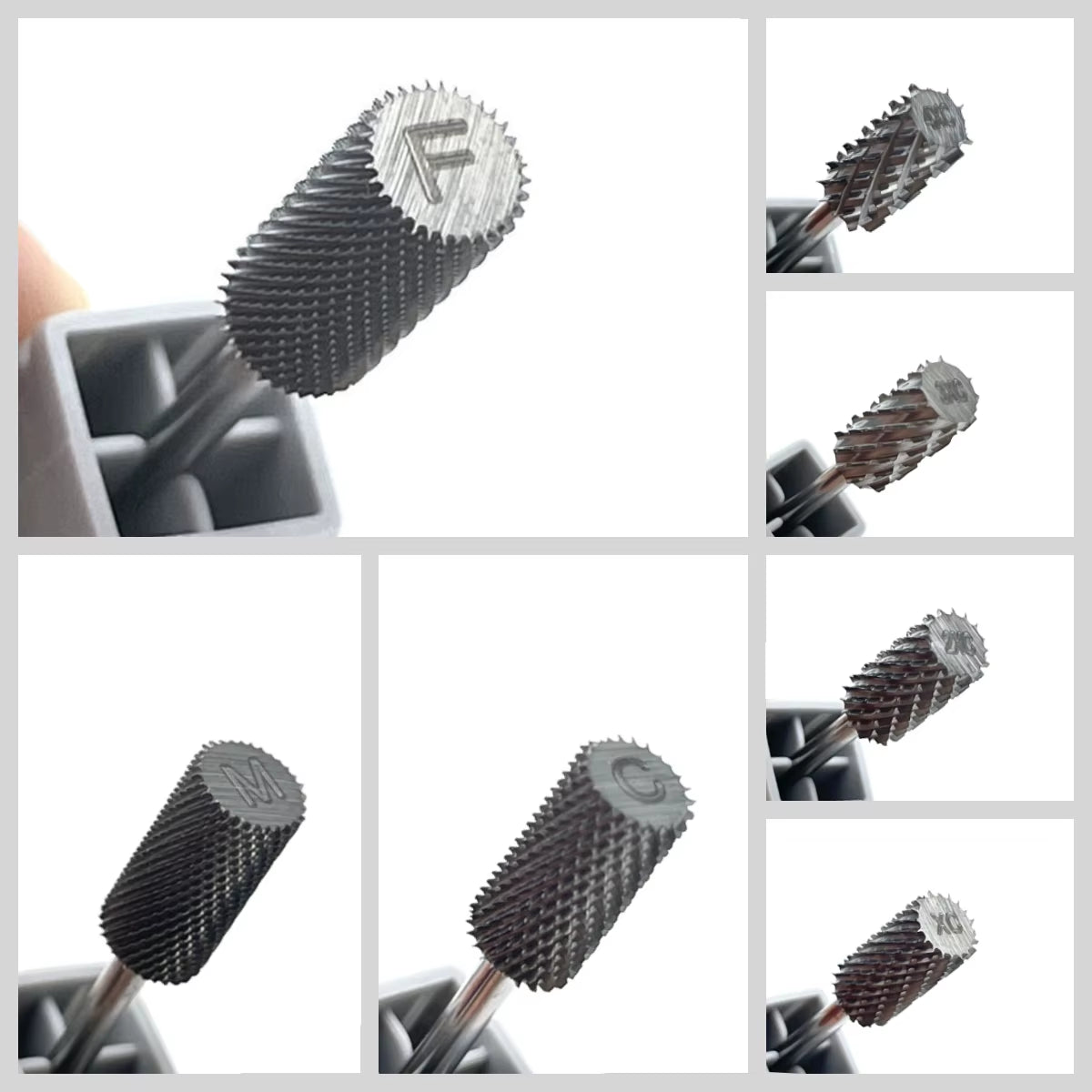 High Quality 6.6Mm Large Barrel and Smooth Top Carbide Nail Drill Bit 3/32" Tungsten Steel Carbidrel Pro Milling Cutter Nail Bit