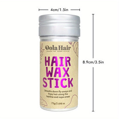 [2.7oz Hair Wax] Non-Greasy Hair Wax Stick 2.7oz | For Flyaways, Edge Control, Frizz Hair, Youngsters | Hair Slick Stick, Styling Cream Beauty Fashion