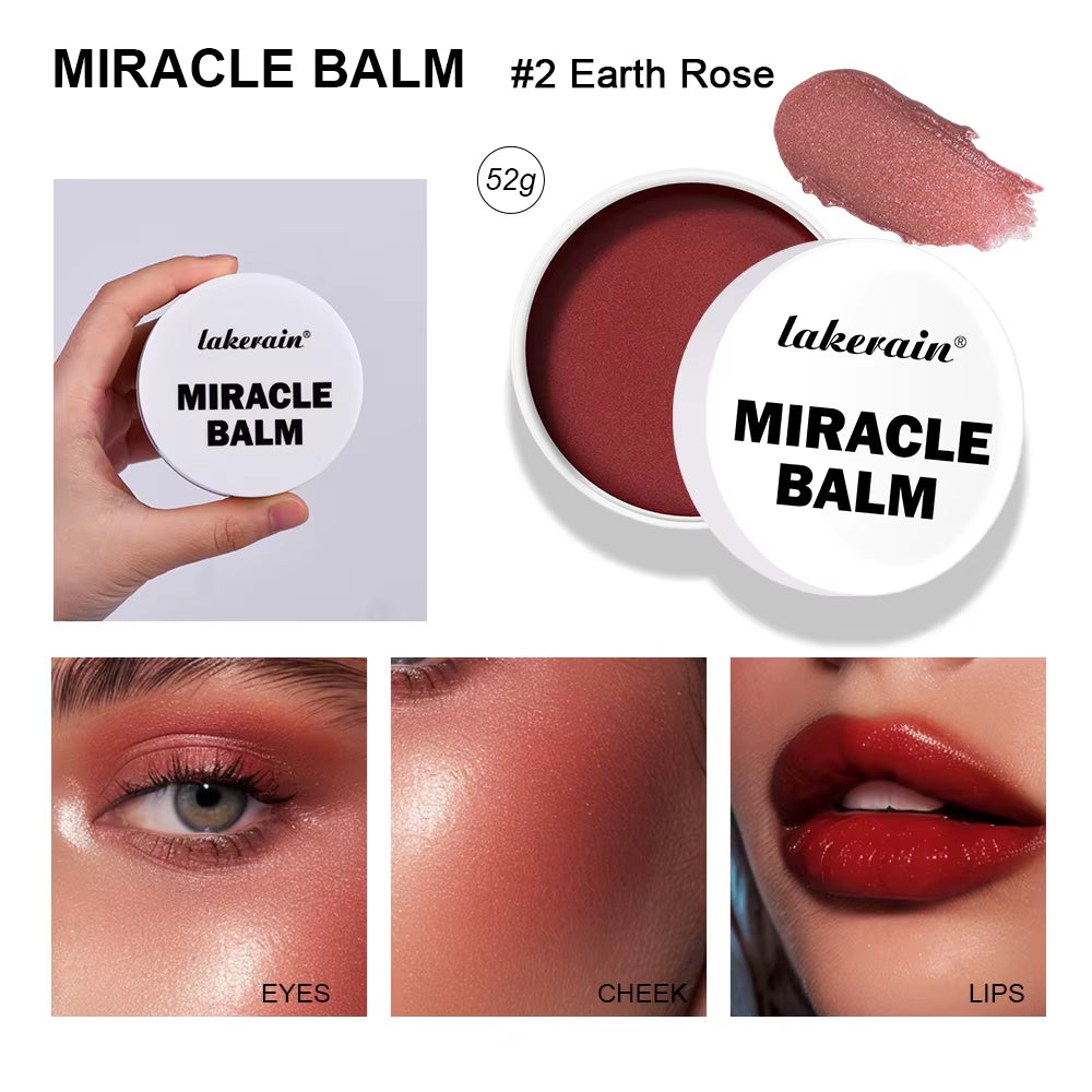 Cream Blush for Cheeks Mulit Glow Balm Blush Balm Face Makeup Radiant Finish Hydrating Creamy Lightweight & Blendable Color Face