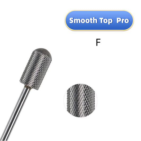 High Quality 6.6Mm Large Barrel and Smooth Top Carbide Nail Drill Bit 3/32" Tungsten Steel Carbidrel Pro Milling Cutter Nail Bit