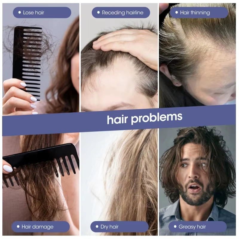 Electric Massage Comb for Hair Growth Red Light Comb Head Scalp Massager for anti Hair Loss Family Hair Care Practitioner