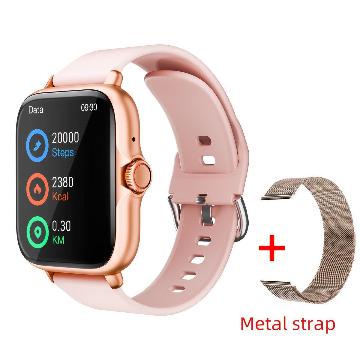 Sports Smart Watch, 1. 83'' Full Touch Screen Display with Message, Answer Make Call Smartwatch, Sleep Monitoring, Sports Pedometer, Information Alerts, for iPhone Android Phones, Smartbands Fitness Watch for Women Men Friend Beauty Fashion