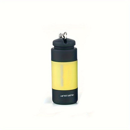 USB Rechargeable Portable Flashlight Keychain Mini Torch Camping Ultra Bright Lamp Outdoor Supplies,  Travel Flashlight, Mini Lantern, Compact Design, Hikers, Outdoor Enthusiasts Beauty Fashion