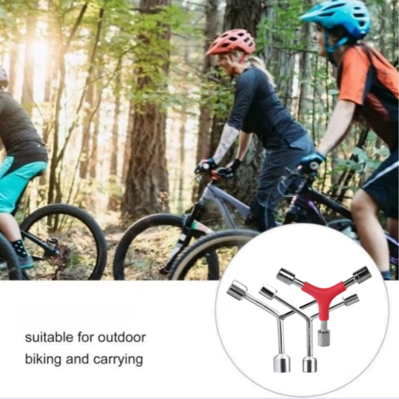 1PCS Y Shape Socket Wrench Bike Allen Wrench Internal Hexagon Wrenches 8/9/10Mm 8/10/12Mm MTB Road Bicycle Cycling Hex Key Tools