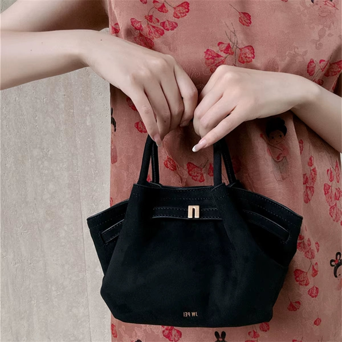 2025New Women'S Canvas Brown Crossbody Shoulder Bag Mini Vegan Leather Tote Bag Handbag Dumpling Bag High Quality Leather