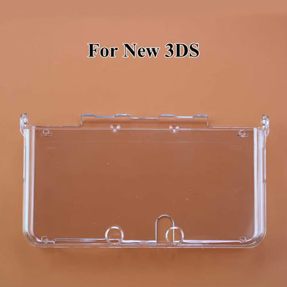 Clear Crystal Protective Cover Case Shell Housing for 3DS 3DSLL 3DSXL New 3DS XL LL NDSL Ndsi LL XL for GBA SP Game Console