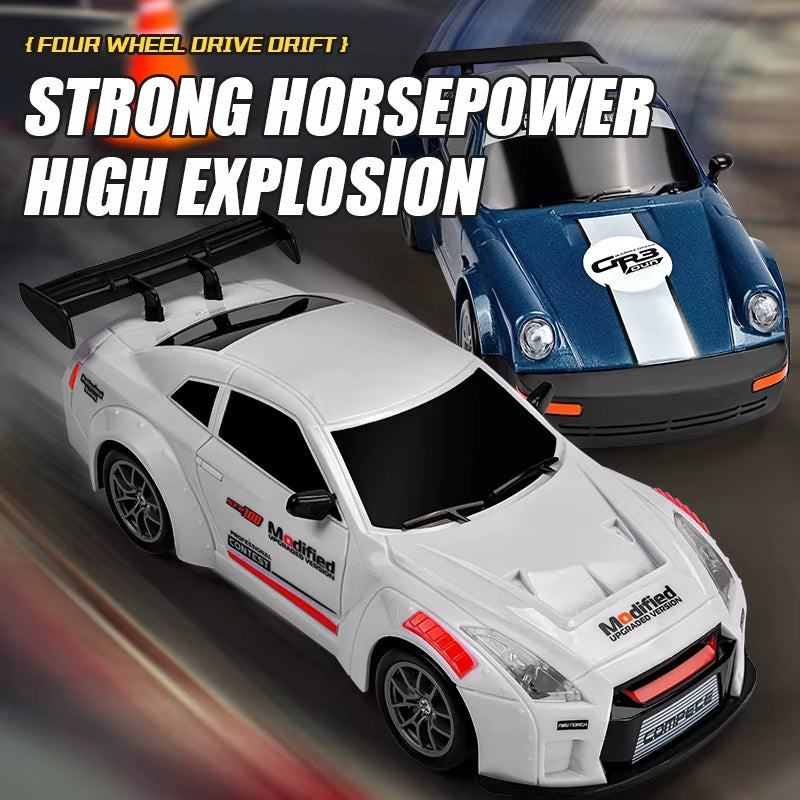 New  Remote Control Drift Car Full Size 1:24 Mini Remote Control Racing Car Model 2.4G Radio High Speed RC Car Boy Toy Gift