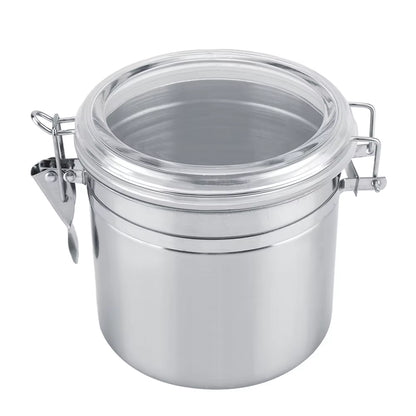 Coffee Container Stainless Steel Vacuum Sealed Coffee Beans Storage Jar for Home Kitchen 800/1100/1450/1800Ml Optional
