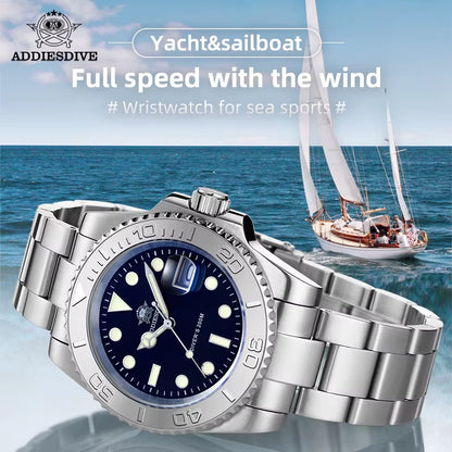 Luxurious Men'S Analog Quartz Watch BGW9 Luminous 20 Bar Waterproof Men'S Diving Stainless Steel Men Watches H3