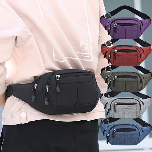 Fashion Canvas Outdoor Travel Waist Bag Casual Fanny Pack Beauty Fashion