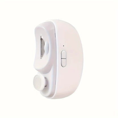 Electric Nail Clipper Safety Automatic Fingernail Clipper with Light Portable Polishing Nail Trimmer for Kids Adults Elderly