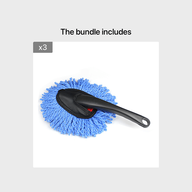 Car Dust Removal Small Duster Wipe Car Soft Brush Cleaning Brush Mini Bristle Brush Dust Removal Brush Nanofiber Car Interior Beauty Fashion