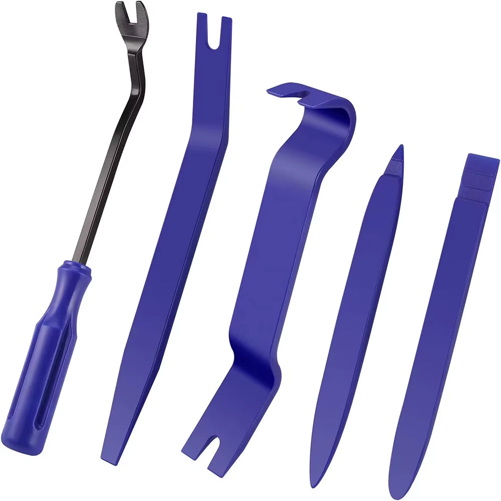 5/12/41/161/231PCS Auto Clip Pliers Fastener Remover Pry Tool Car Trim Removal Tool for Car Audio Dash Door Panel Window Molding