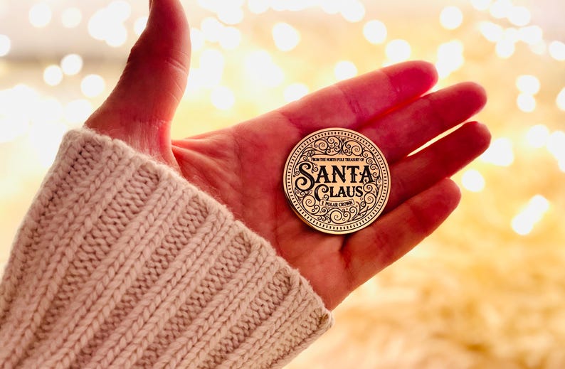 🎄🎅Santa Gold Coin ‘THANK YOU For The Milk & Cookies’! mysite