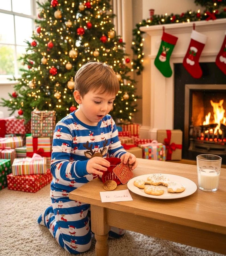 🎄🎅Santa Gold Coin ‘THANK YOU For The Milk & Cookies’! mysite