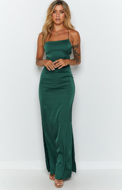 Manhattan Slip Formal Dress Emerald BB Exclusive