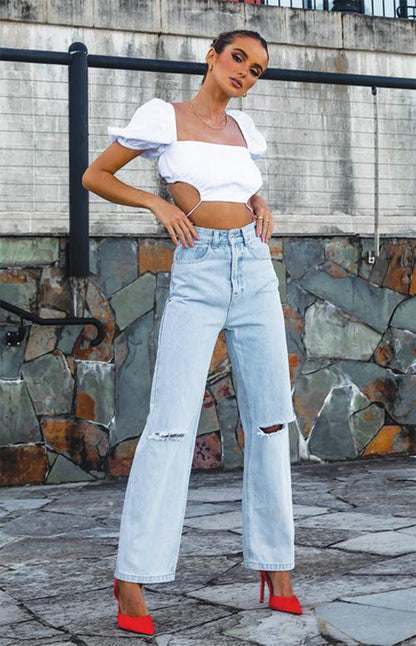 Robin Wide Leg Jeans Blue BB Exclusive