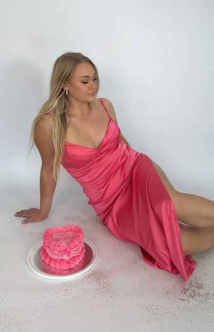 Honey Pink Maxi Dress BB Exclusive