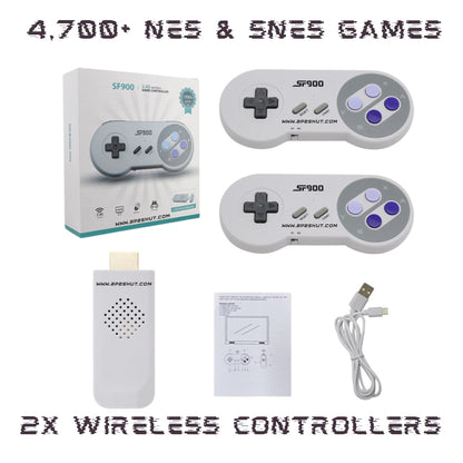 U-Link™ SF900 HD Wireless Console for NES & SNES APE'S HUT