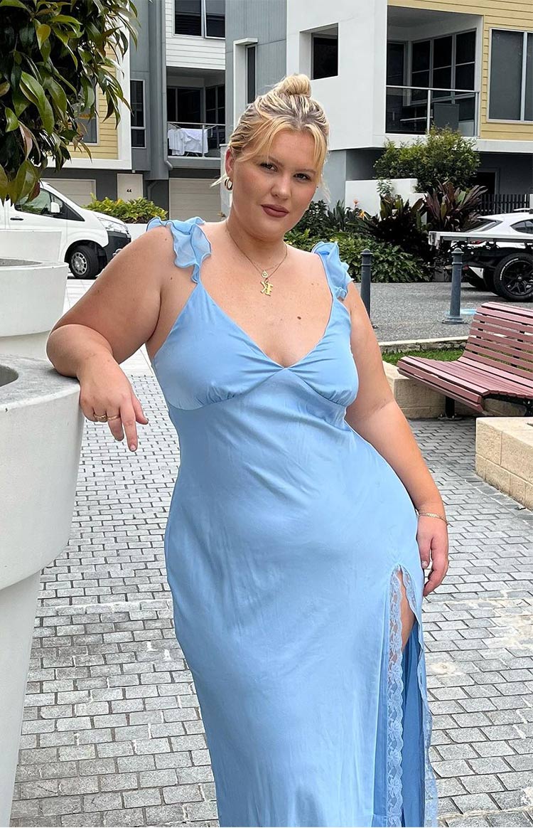 Wendy Blue Maxi Dress BB Exclusive